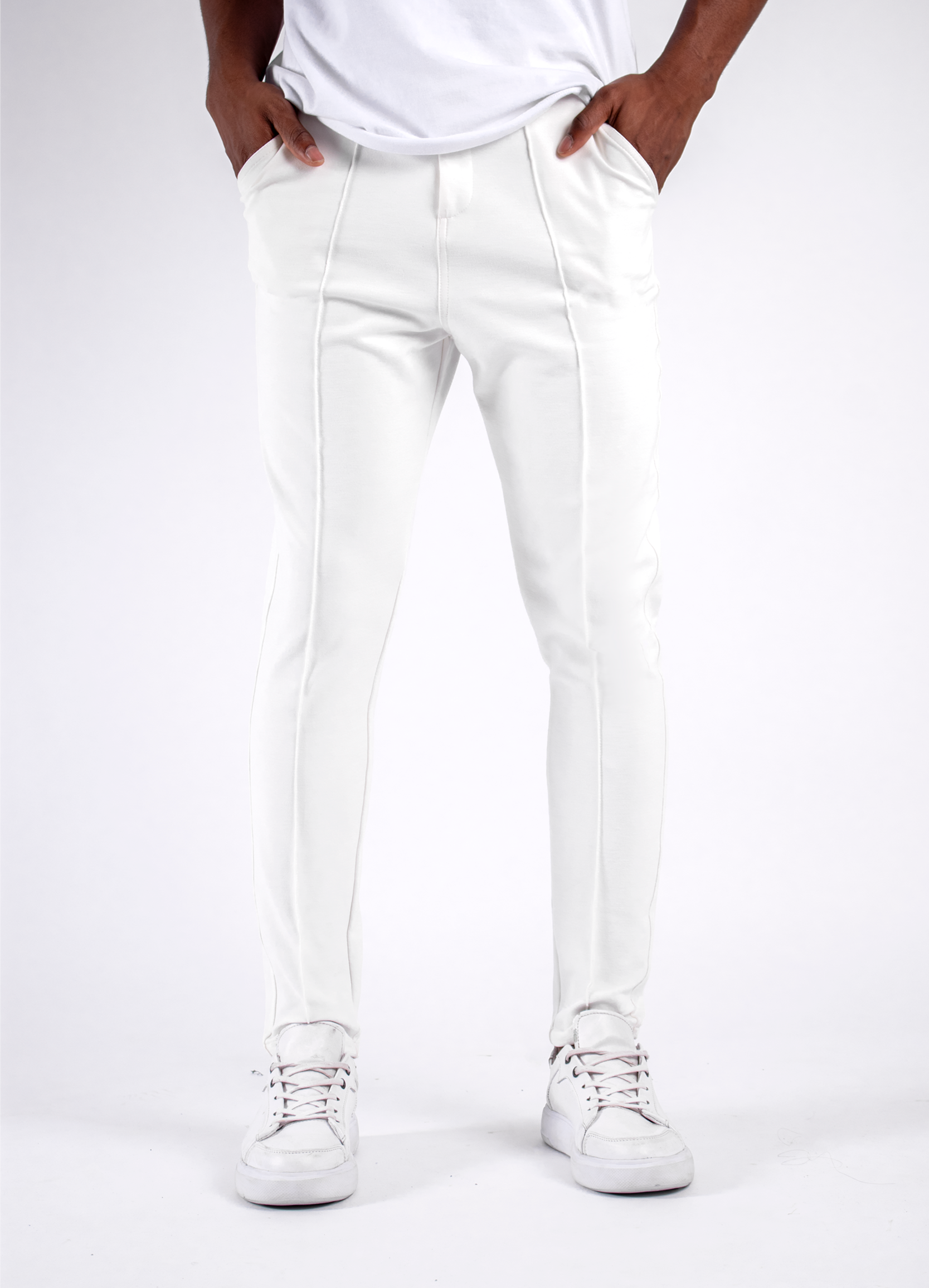 Pantalon hombre Clasico Blanco
