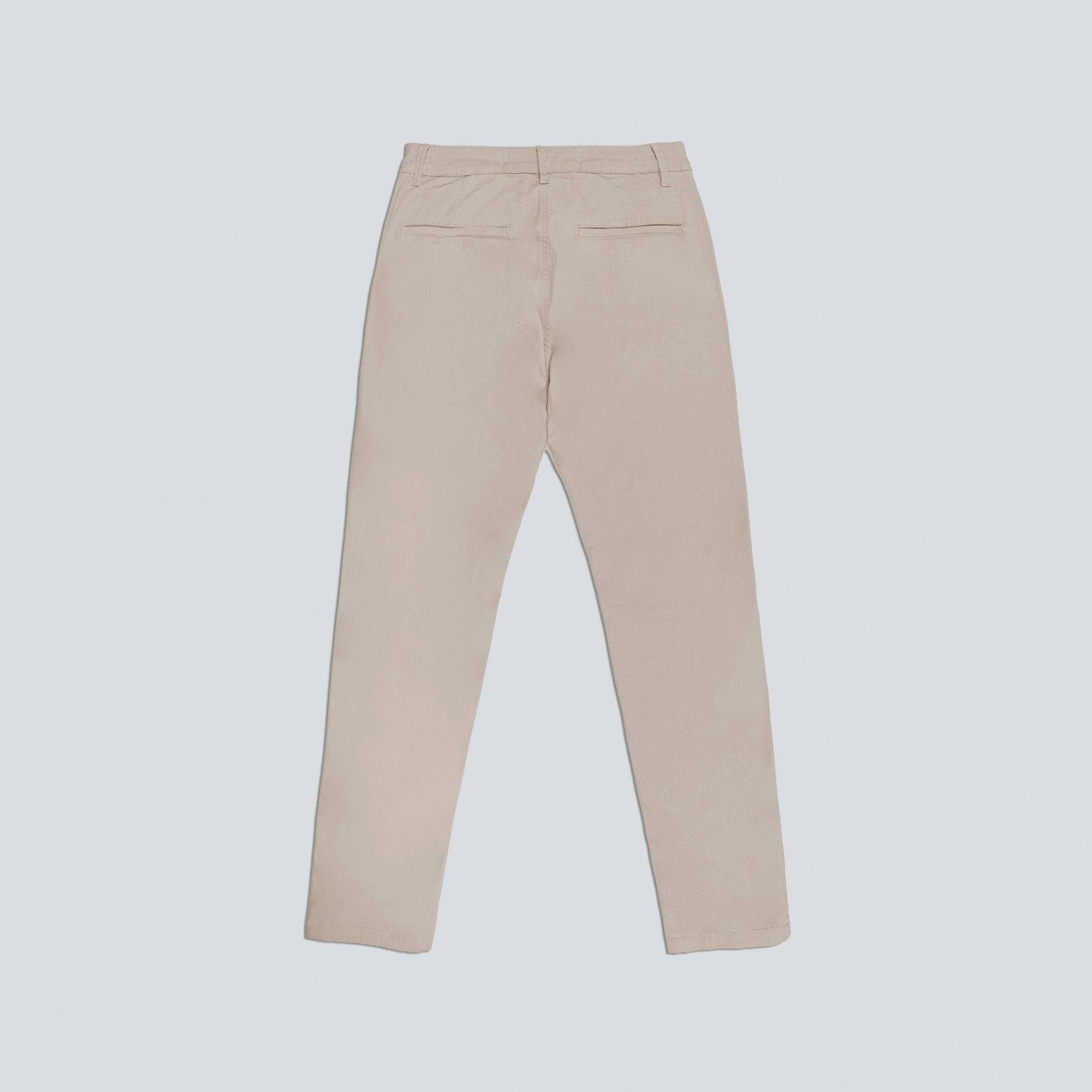Pantalón hombre dril beige