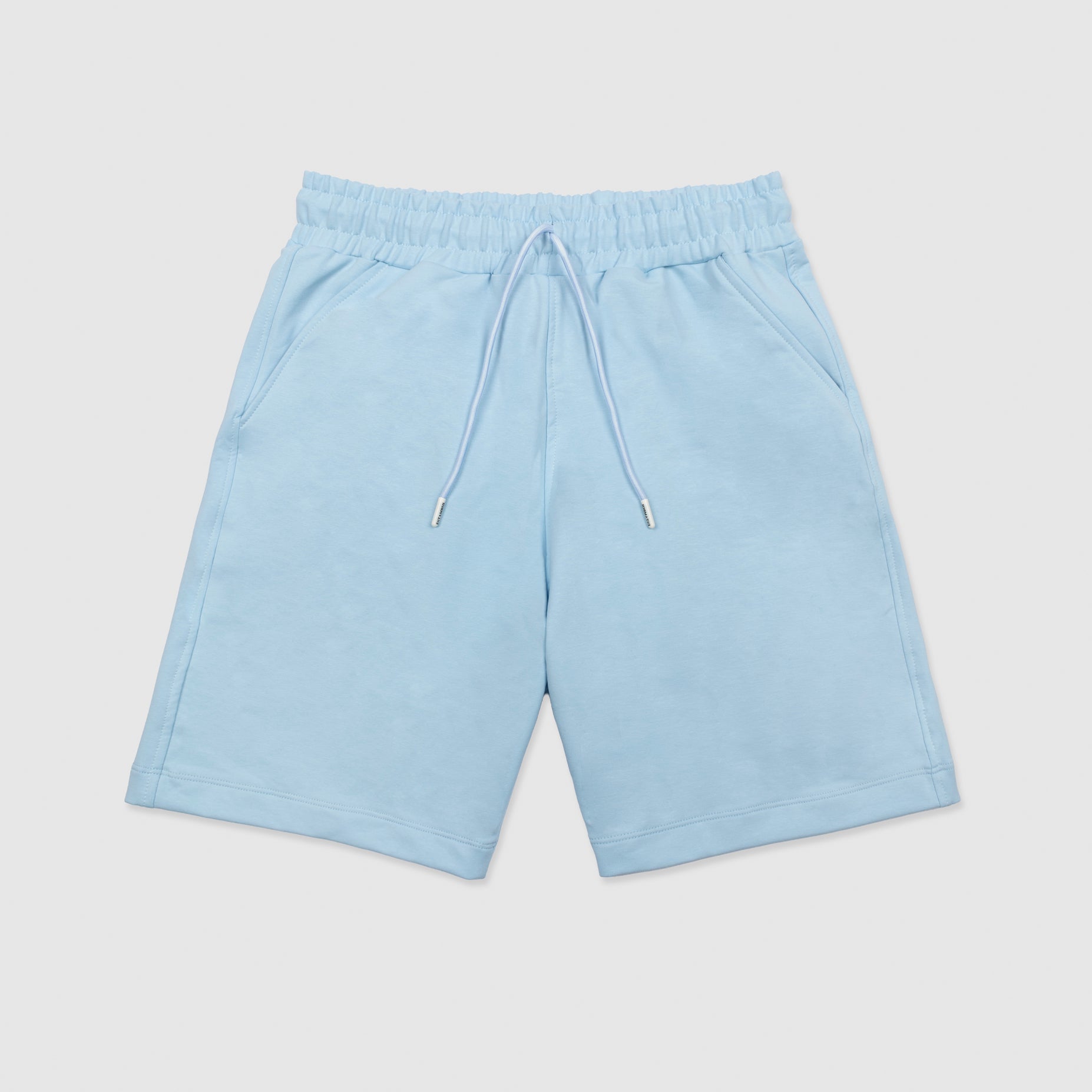Pantaloneta  hombre burda azul