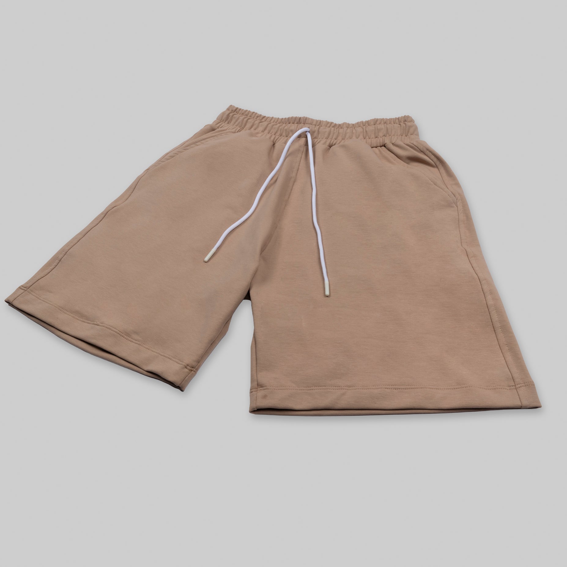 Pantaloneta hombre beige