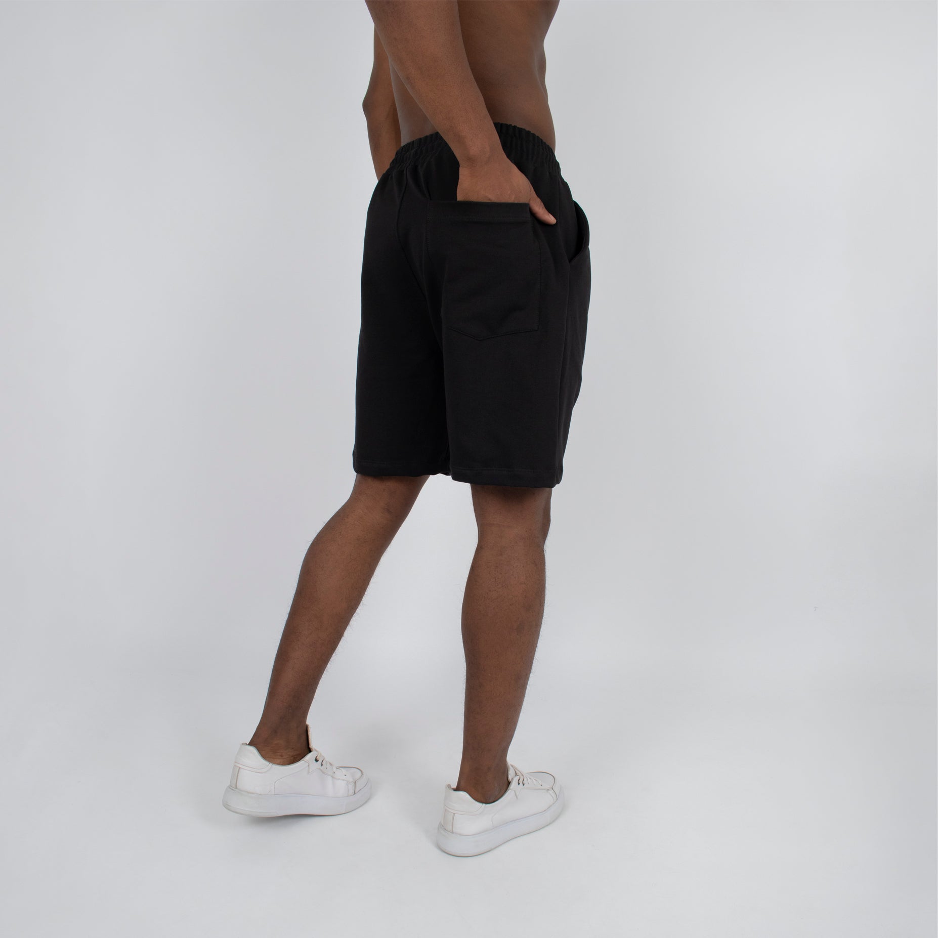 Pantaloneta básica hombre negra