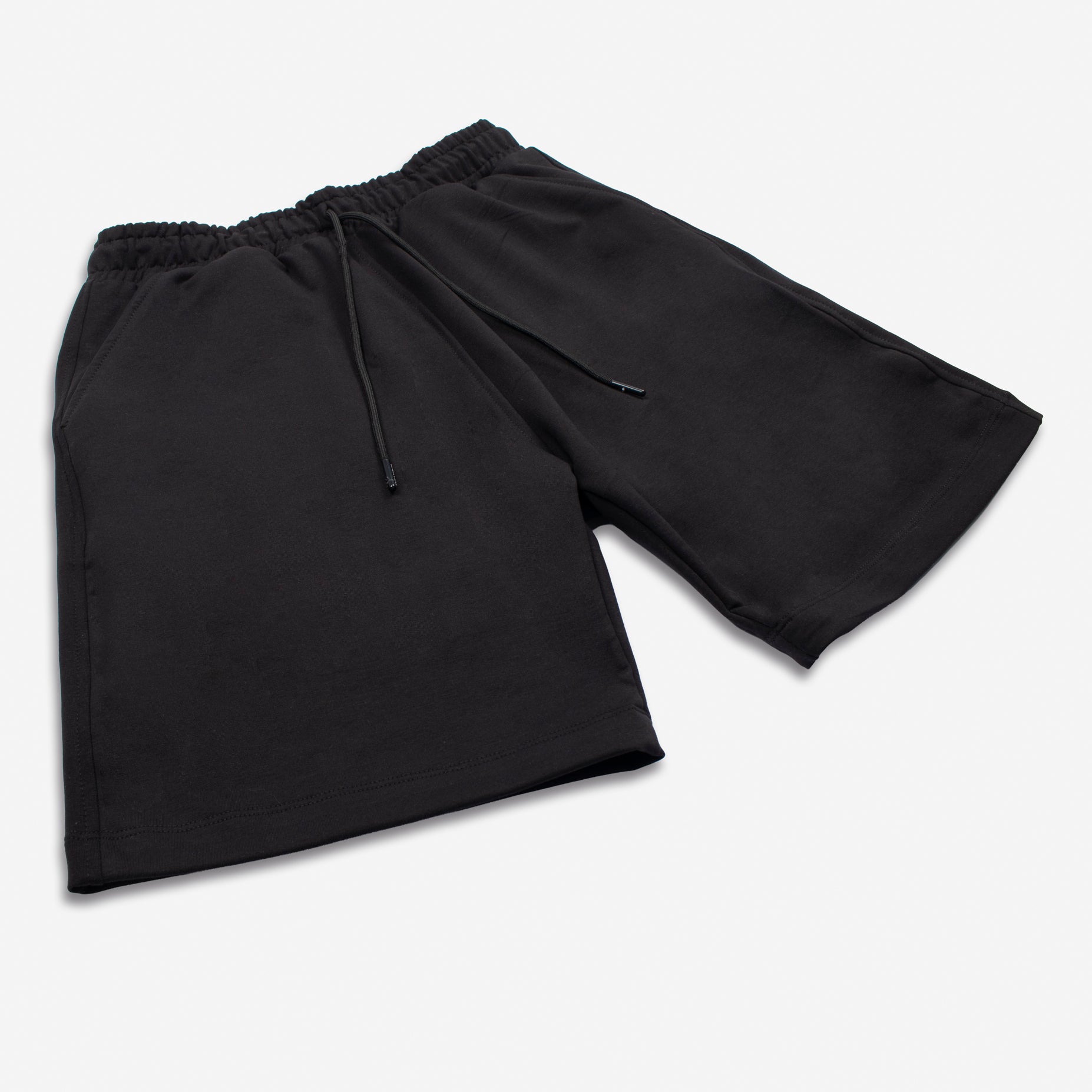 Pantaloneta  hombre burda negra