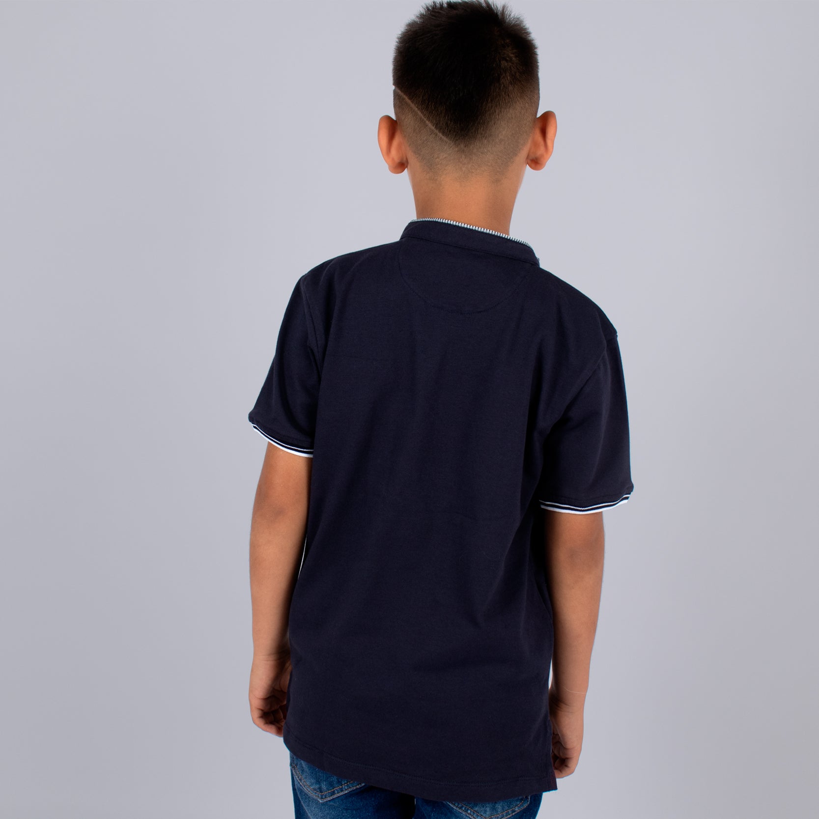 Polo niño cuelo neru turqui