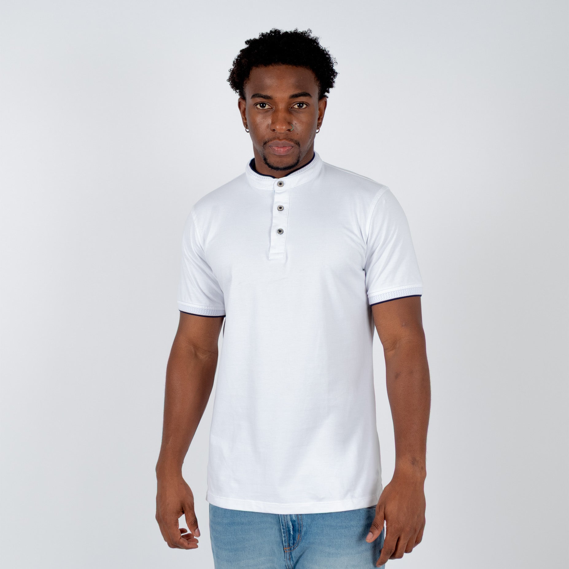 Polo clásico Estambul Blanco