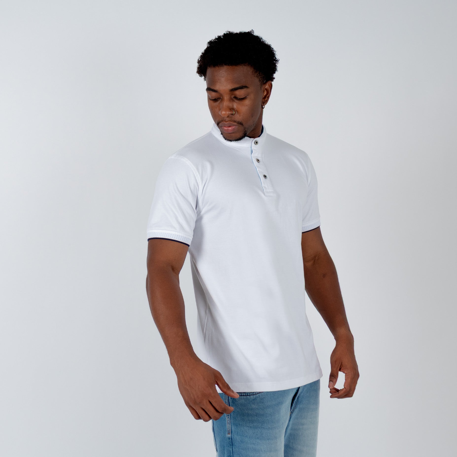 Polo clásico Estambul Blanco