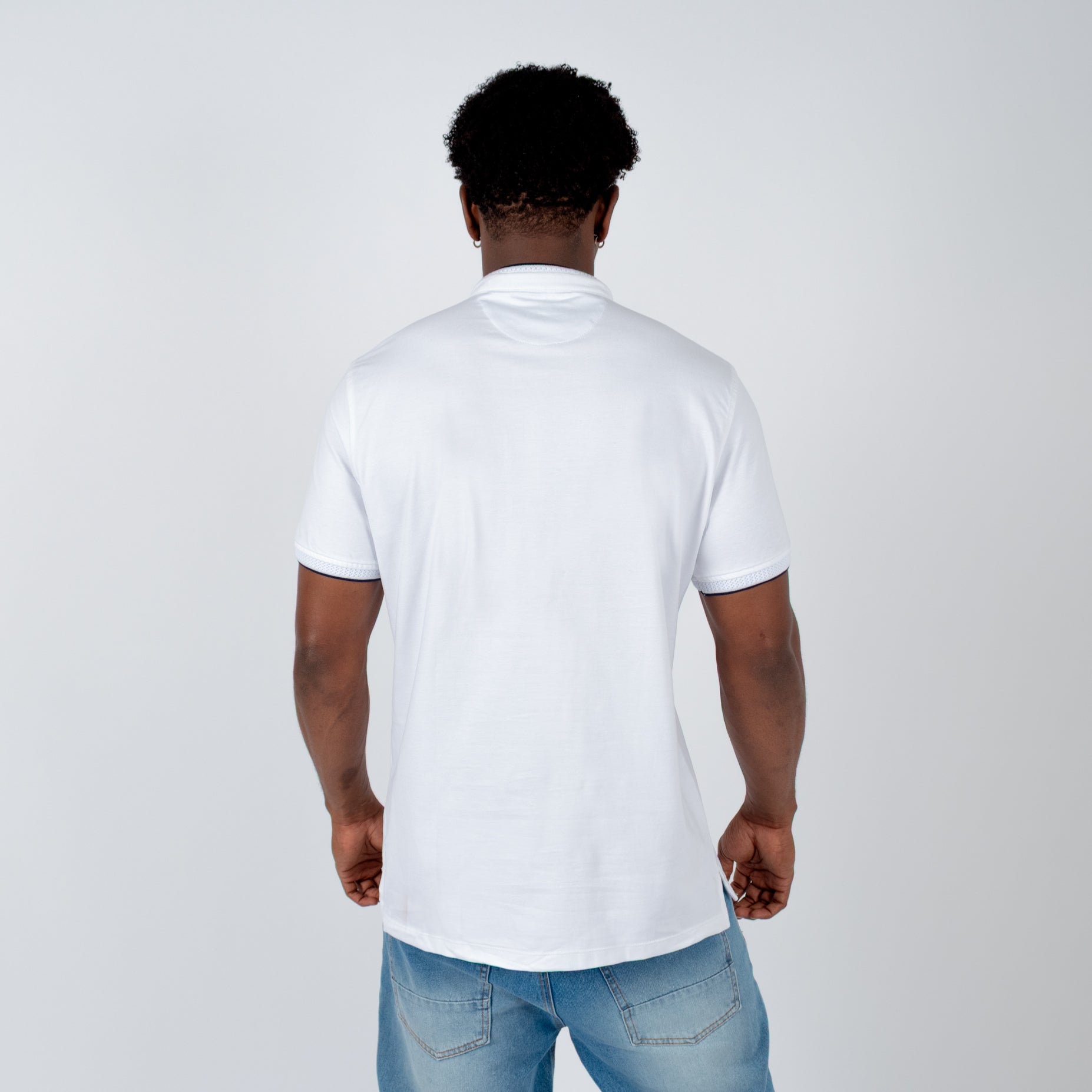 Polo clásico Estambul Blanco