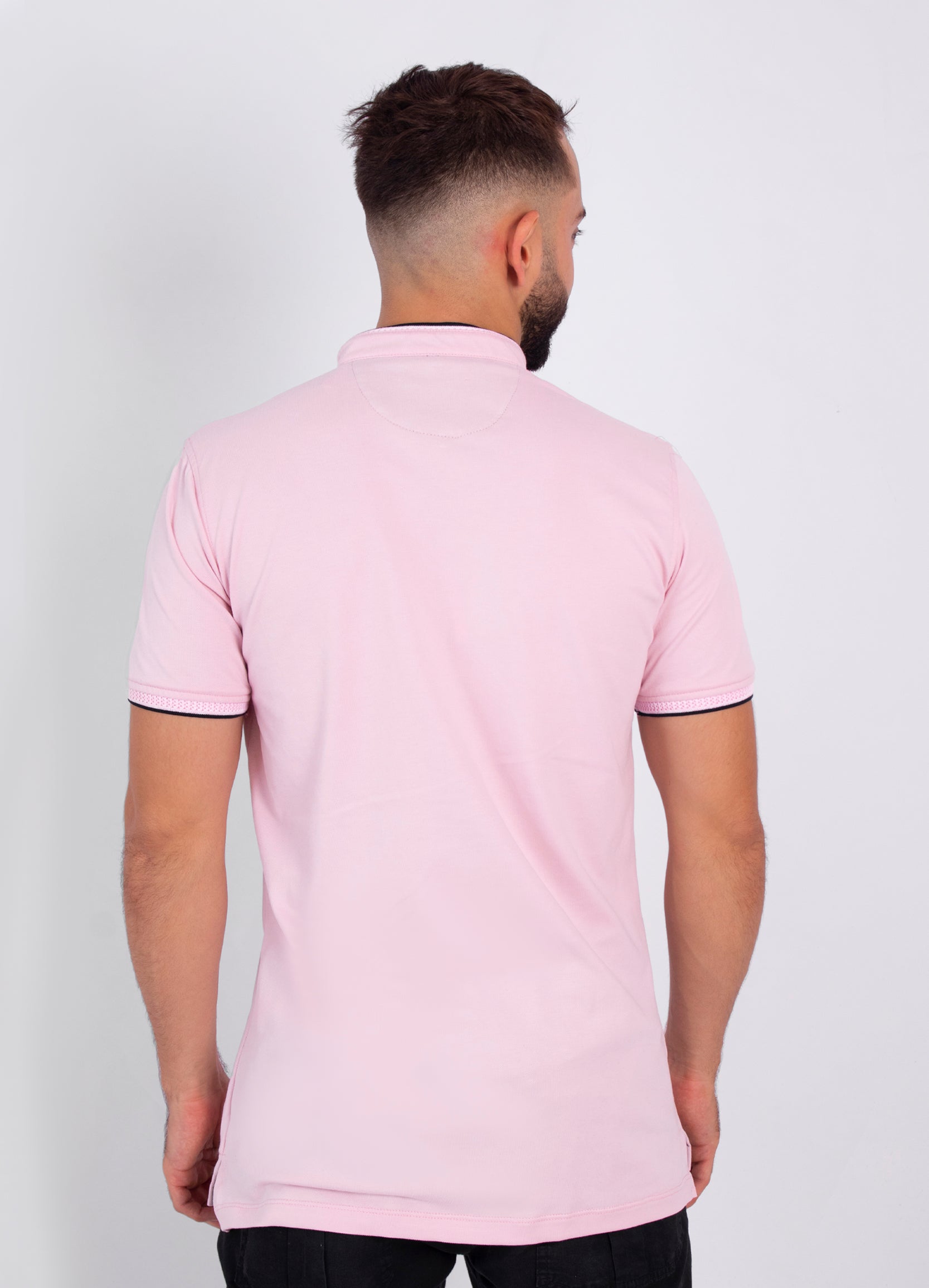 Polo hombre Básico Rosado