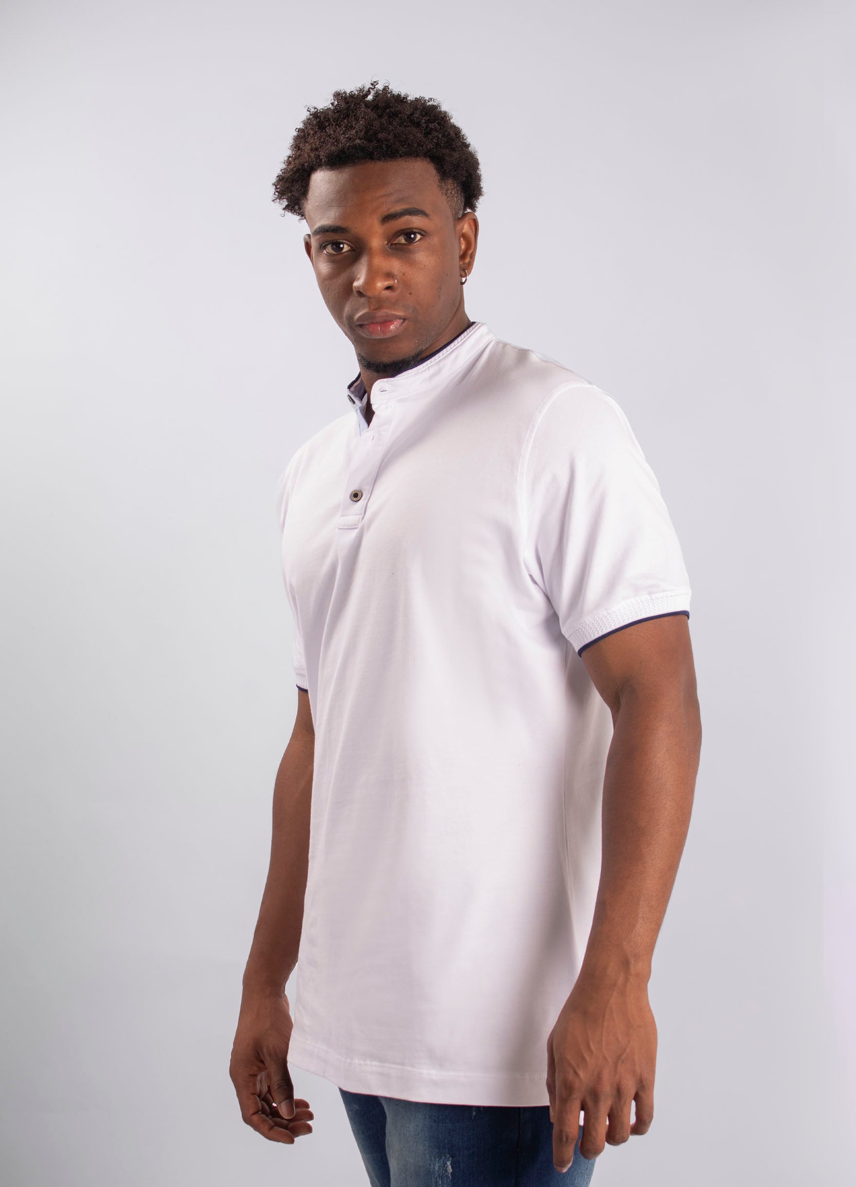 Polo clásico Estambul Blanco