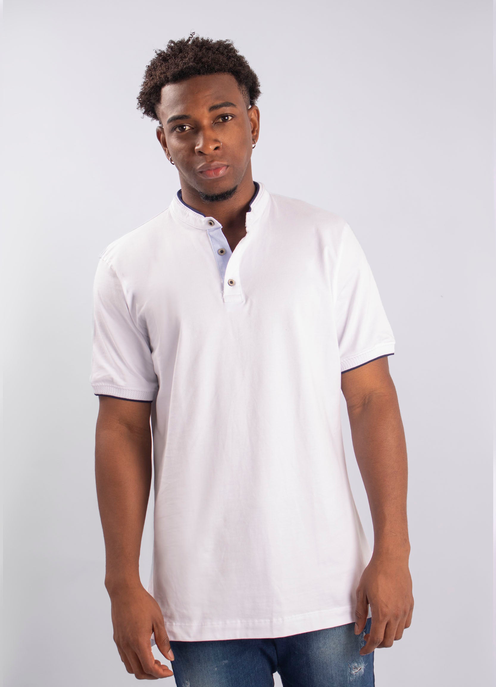 Polo clásico Estambul Blanco