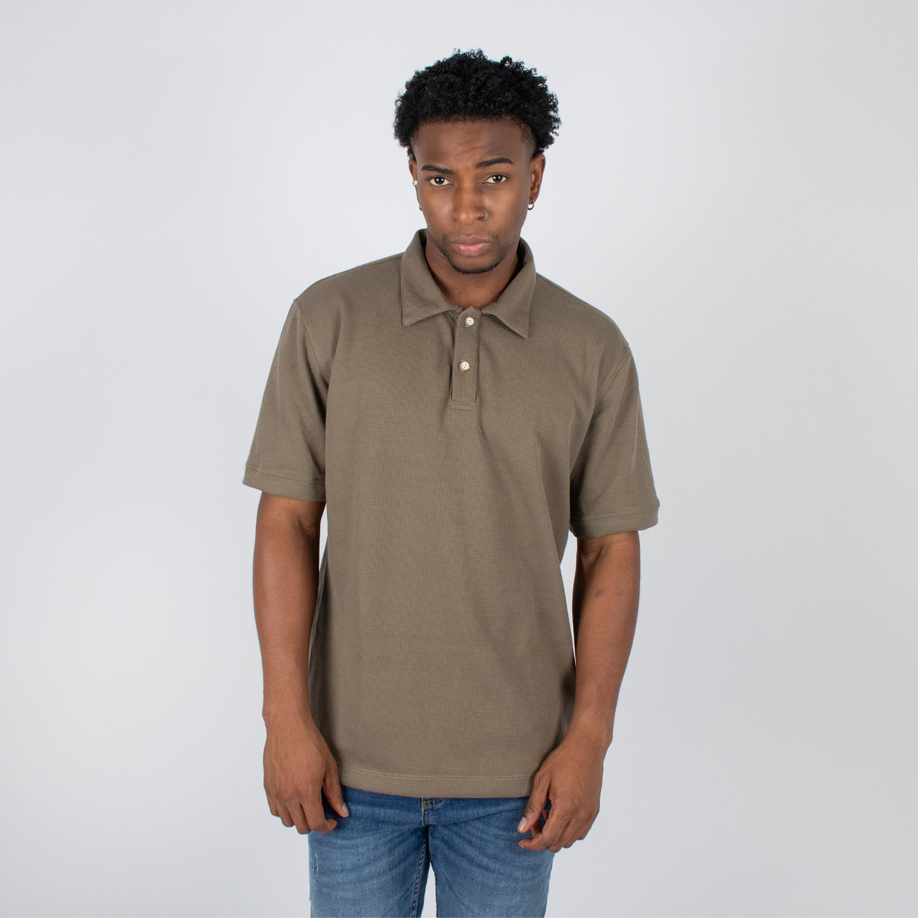 Polo hombre textura