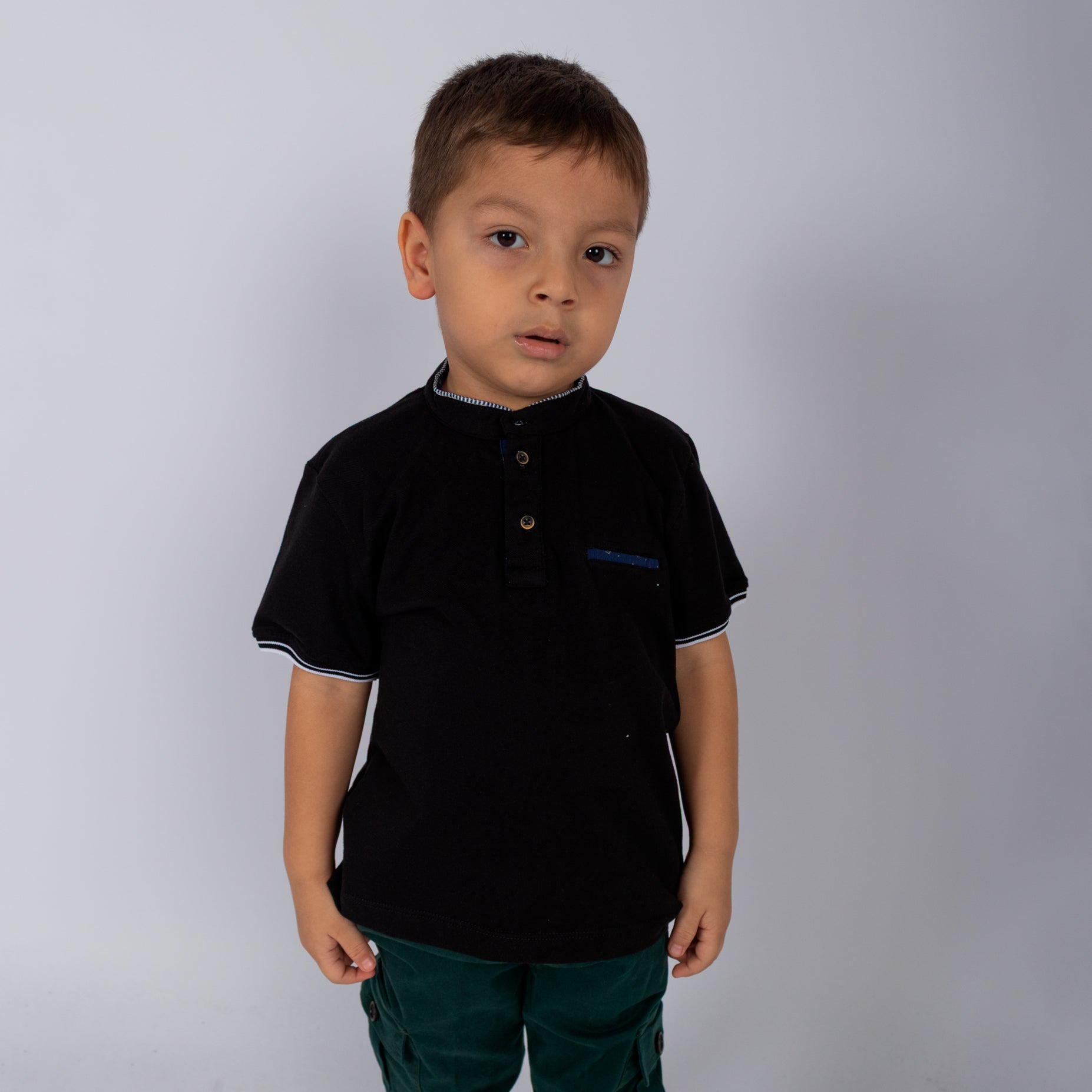 Polo baby negro