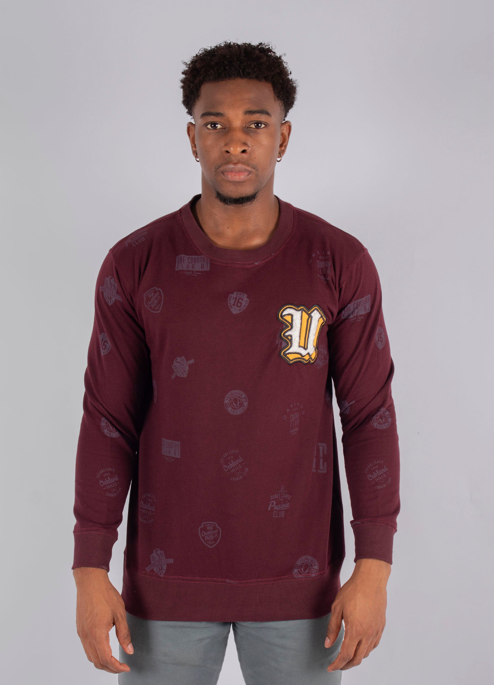 Sweter adulto  morado u