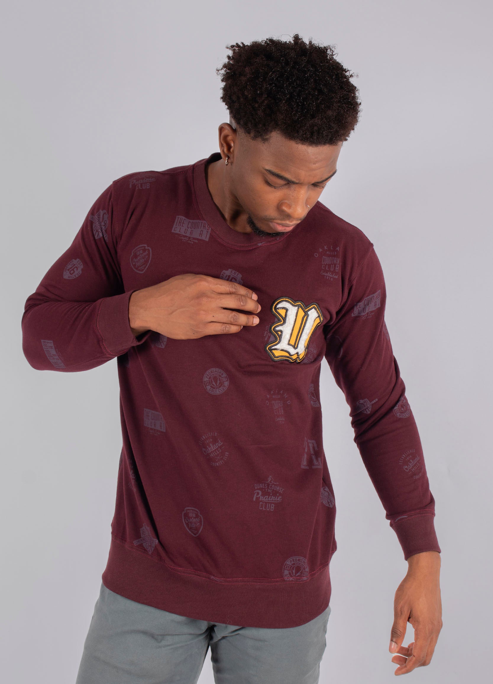 Sweter adulto  morado u