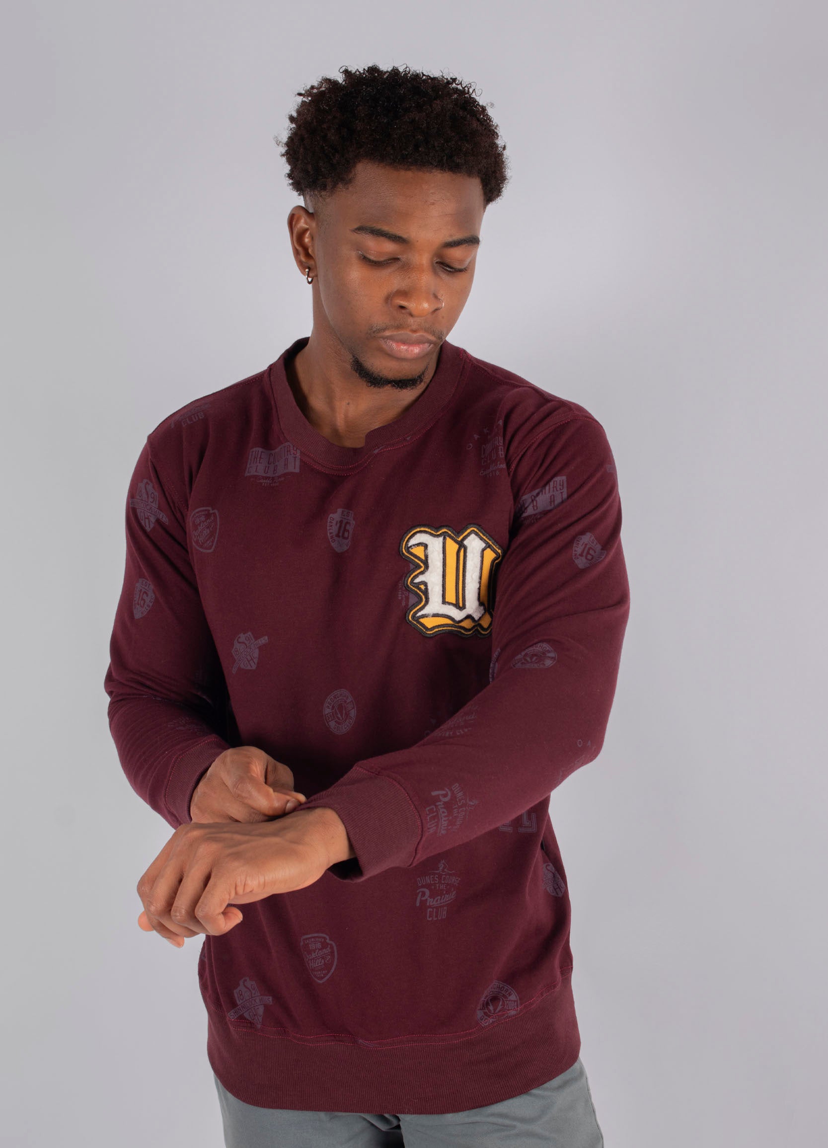 Sweter adulto  morado u