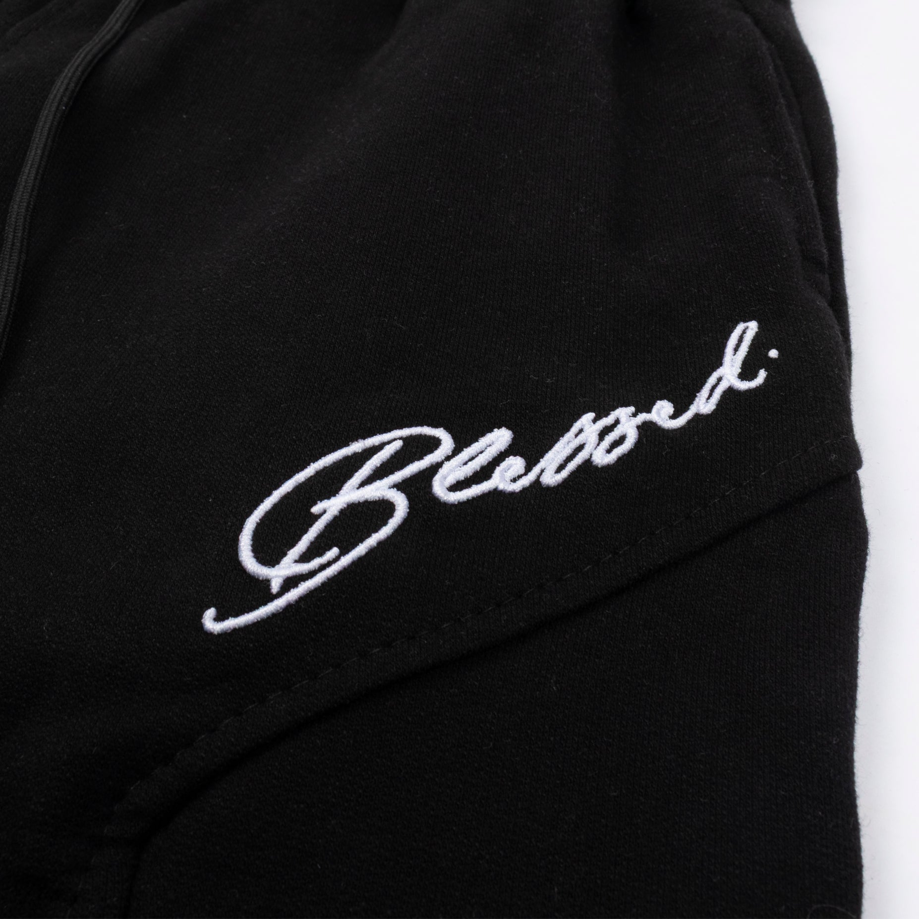 Sudadera hombre cortes negra