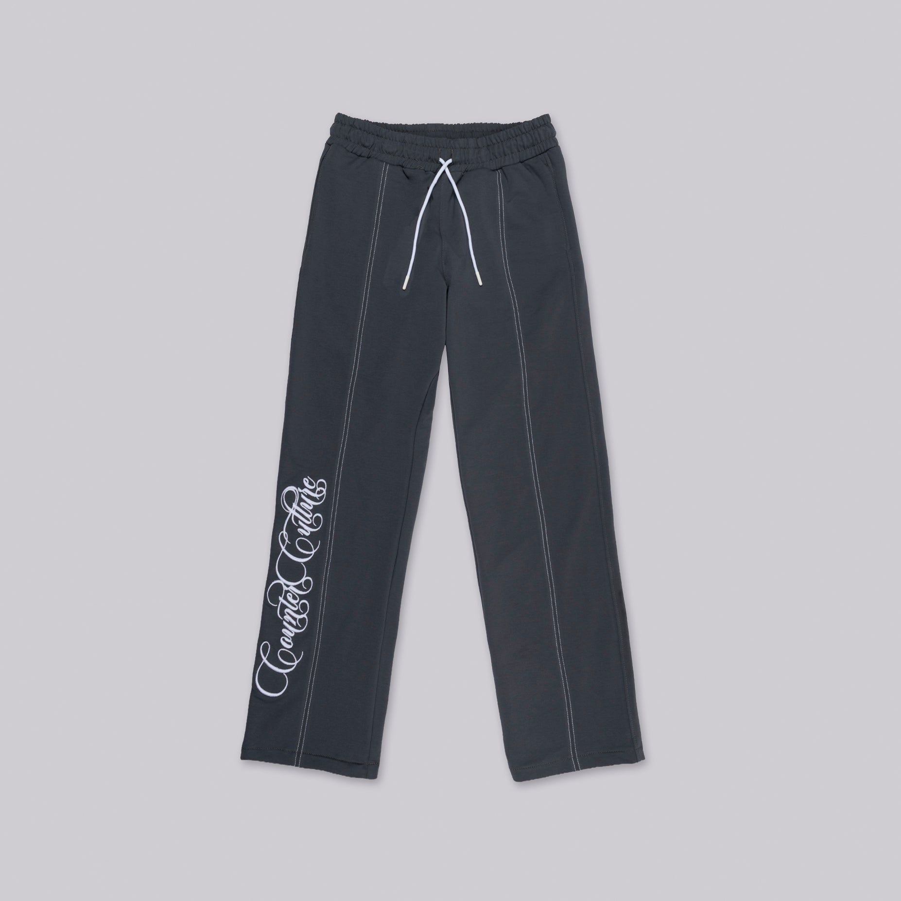 Sudadera hombre bordado gris oscura