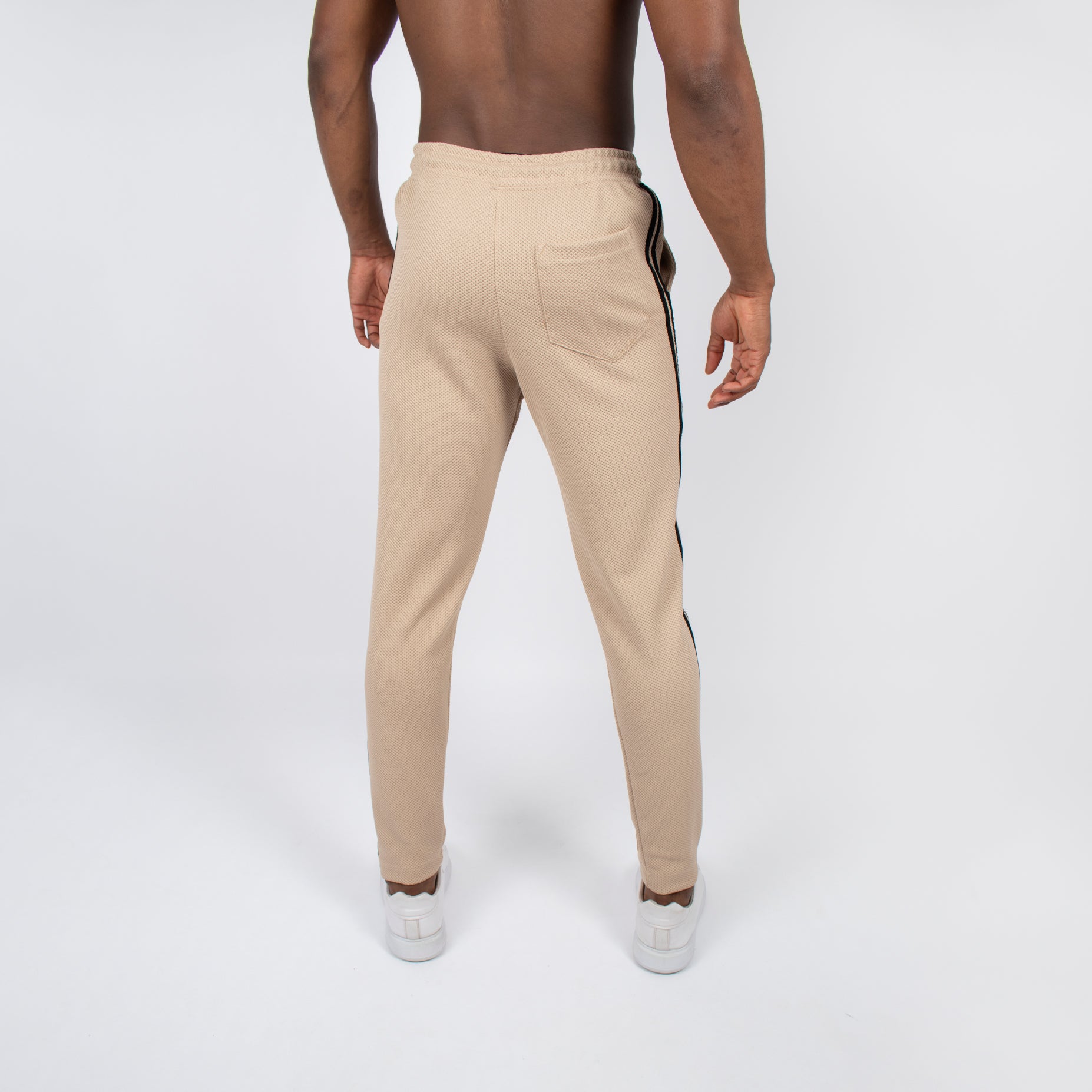 Sudadera hombre textura camel