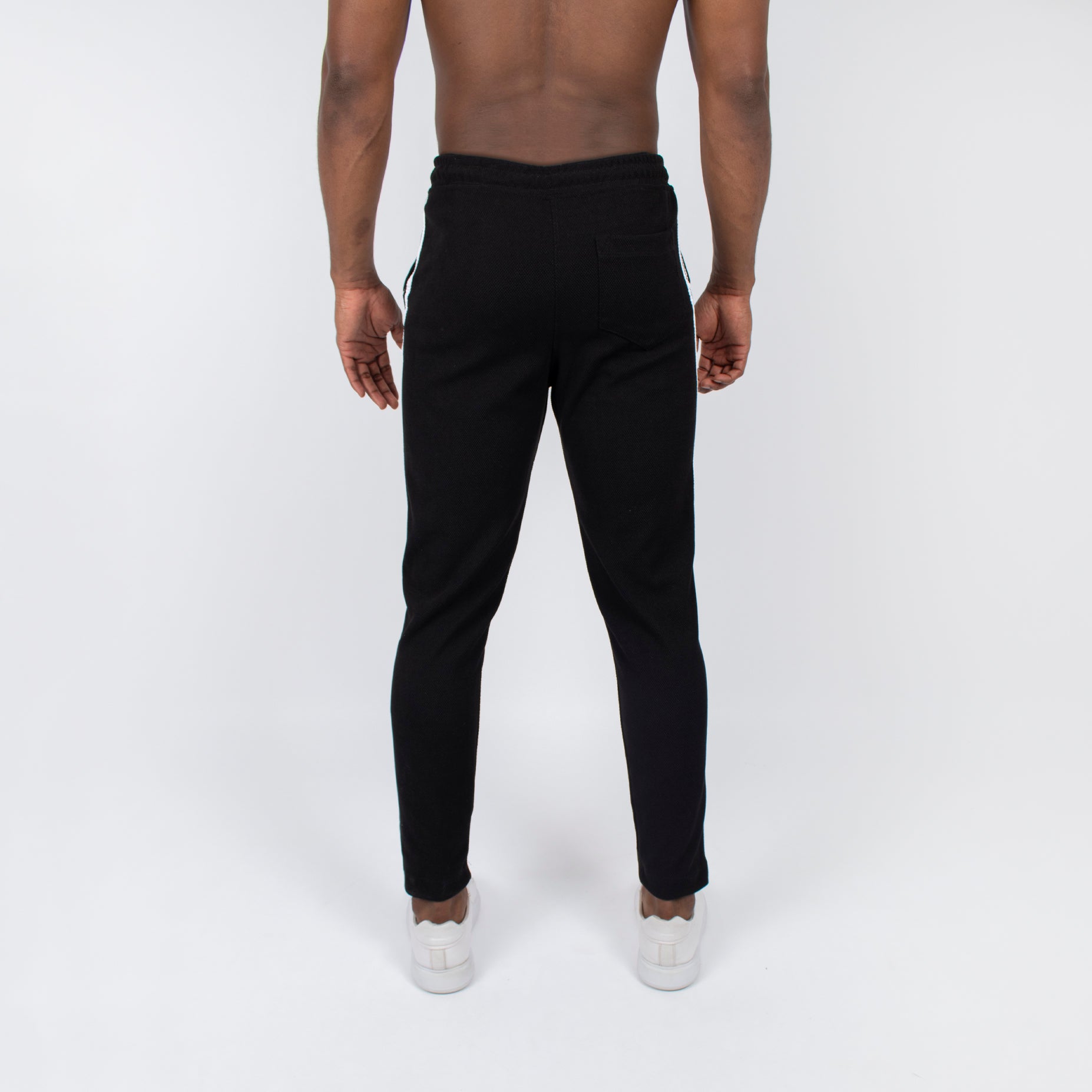 Sudadera hombre textura negra