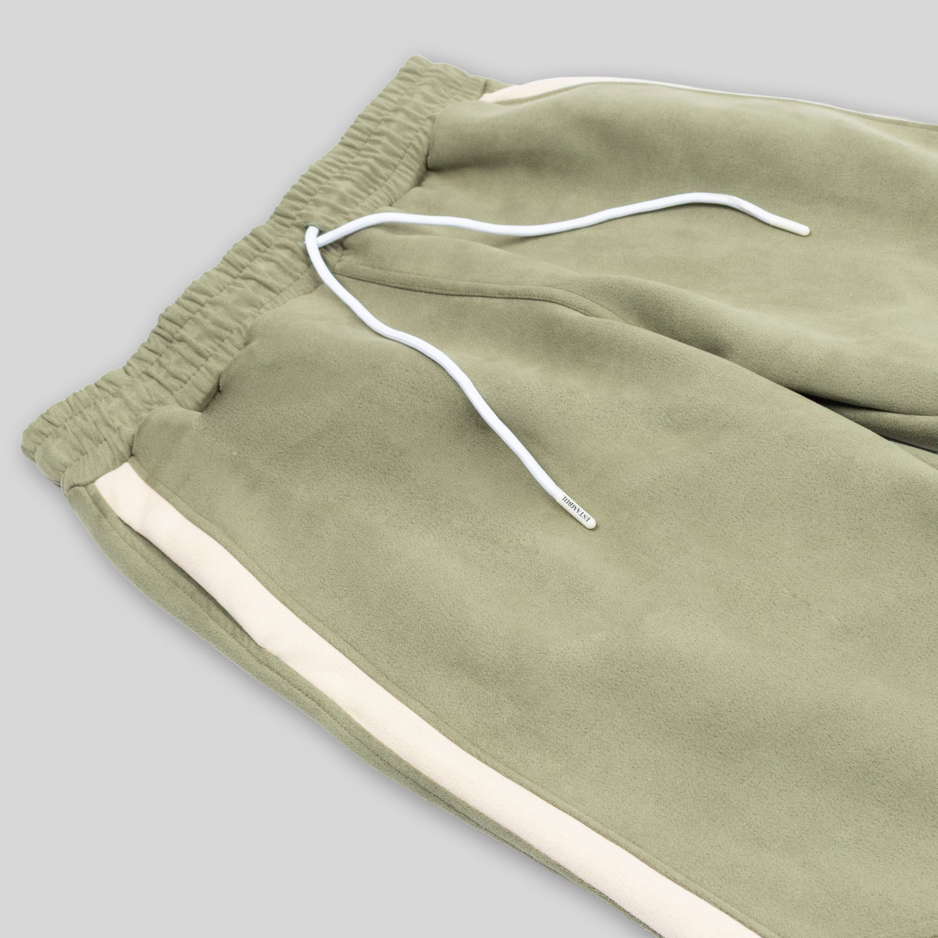 Sudadera hombre gamuza verde