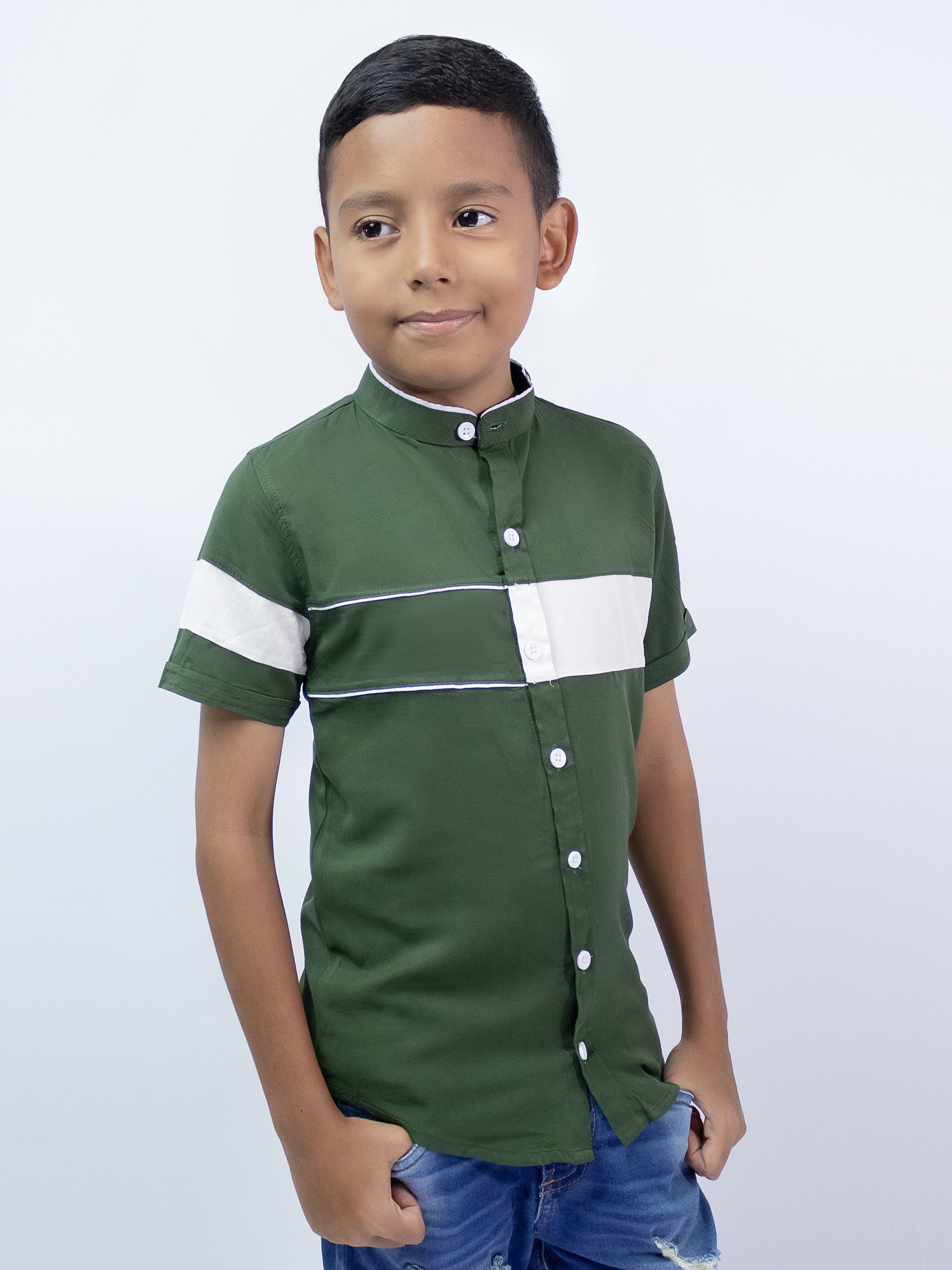 Camisa niño green