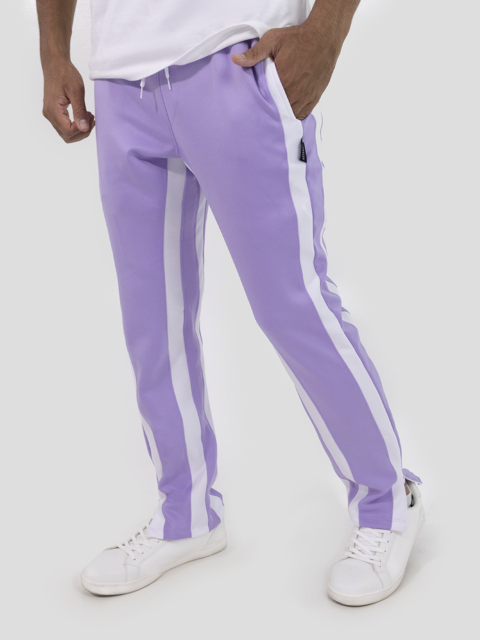 Sudadera hombre Cierre lila